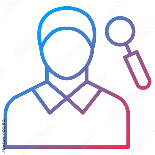 Hr Specialist Male Icon Style