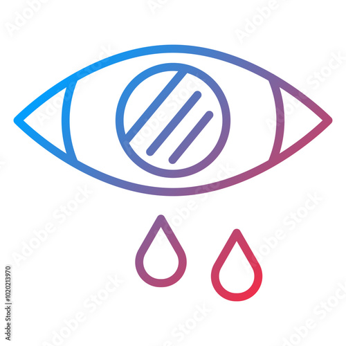 Glaucoma Icon Style