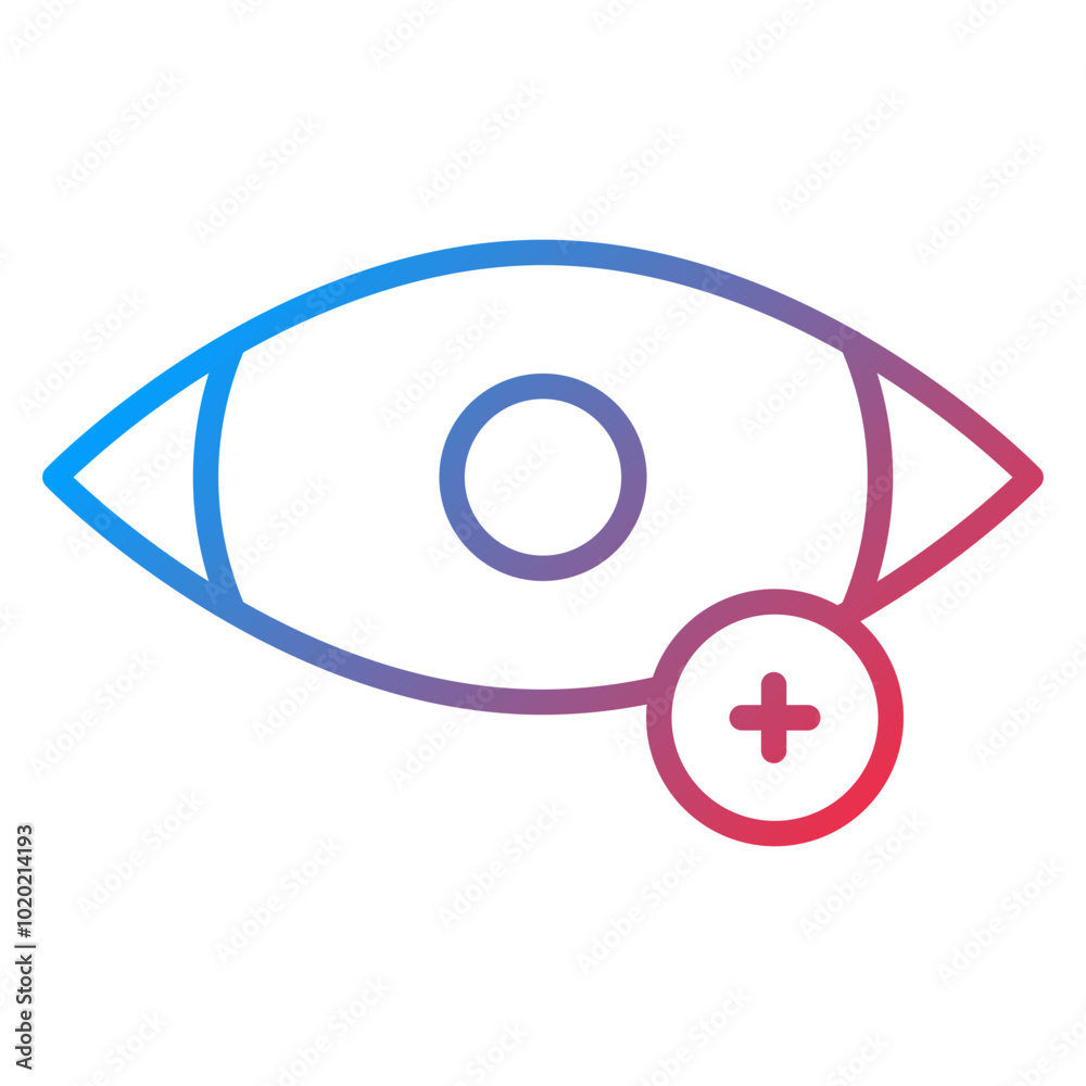 Ophthalmology Icon Style Ophthalmology Icon Style