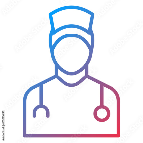 Ophthalmologist Male Icon Style