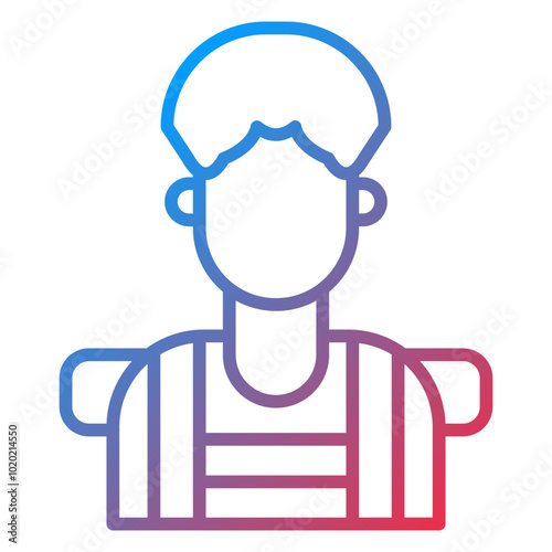 Backpacker Icon Style