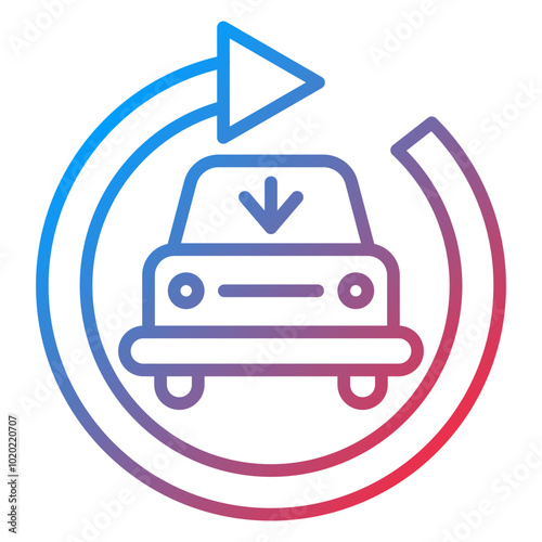 Reduce Daily Driving Icon Style