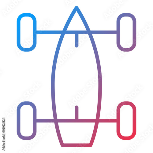 Longboard Icon Style