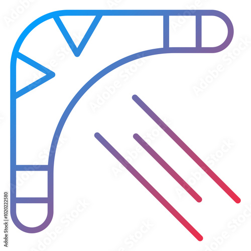Boomerang Icon Style