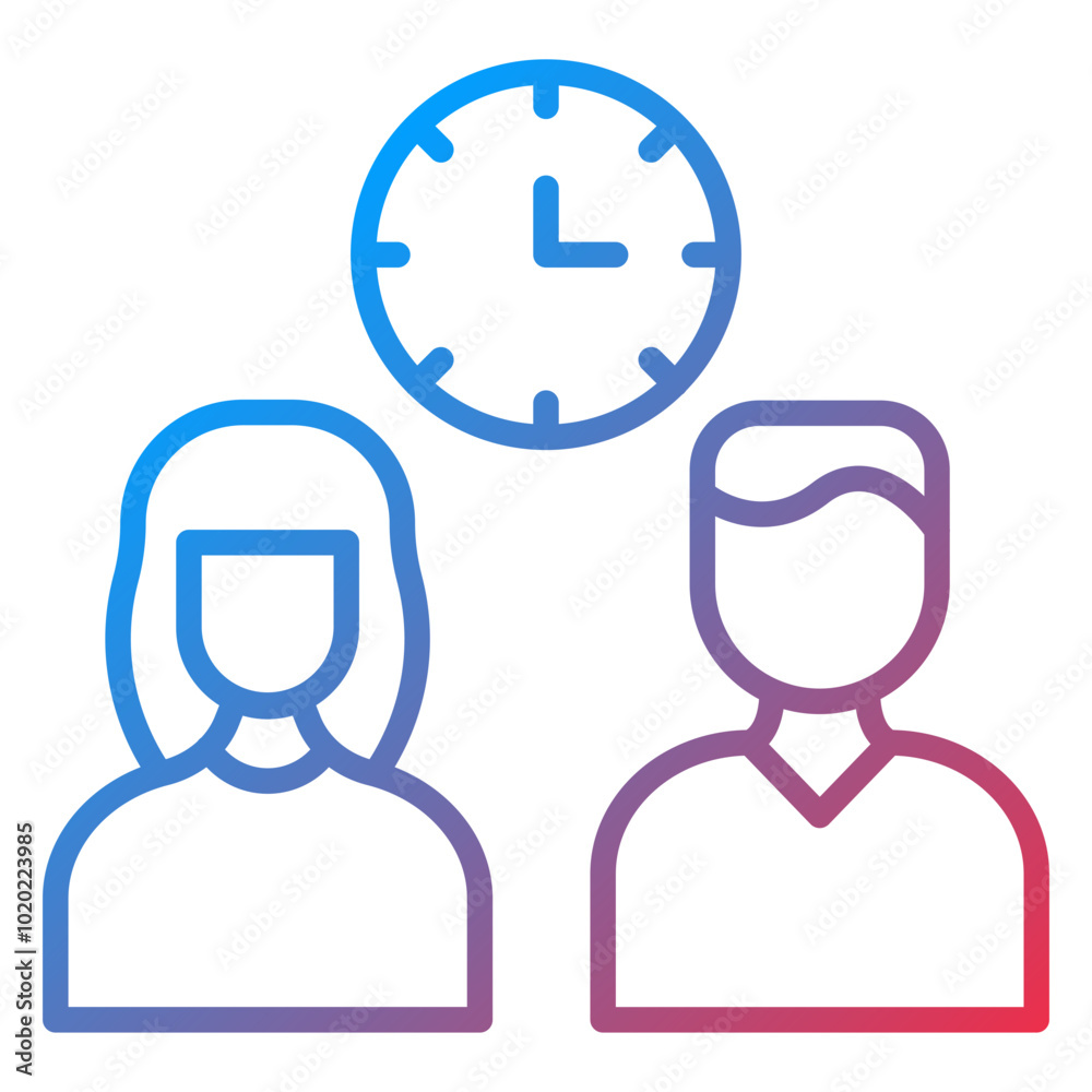 Family Time Icon Style Family Time Icon Style