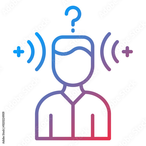 Auditory Hallucination Icon Style