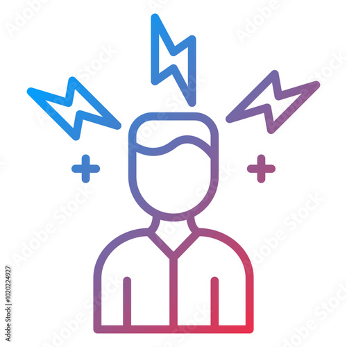 Panic Attack Icon Style