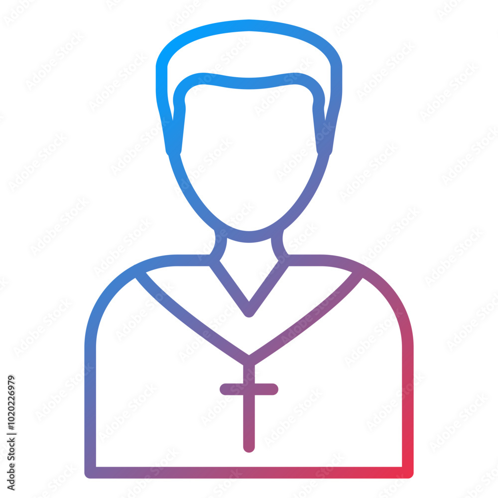 Priest Icon Style Priest Icon Style