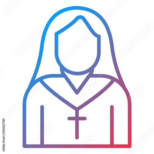 Nun Icon Style