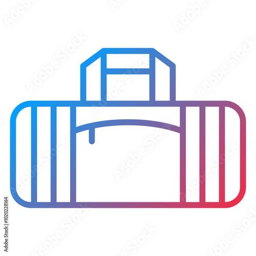 Sport Bag Icon Style