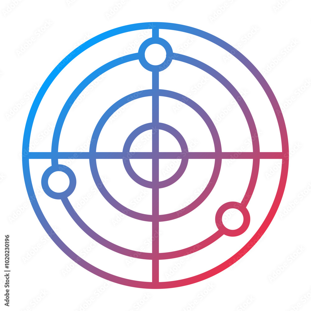 Radar Icon Style Radar Icon Style
