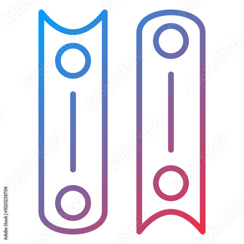 Steel Shank Icon Style