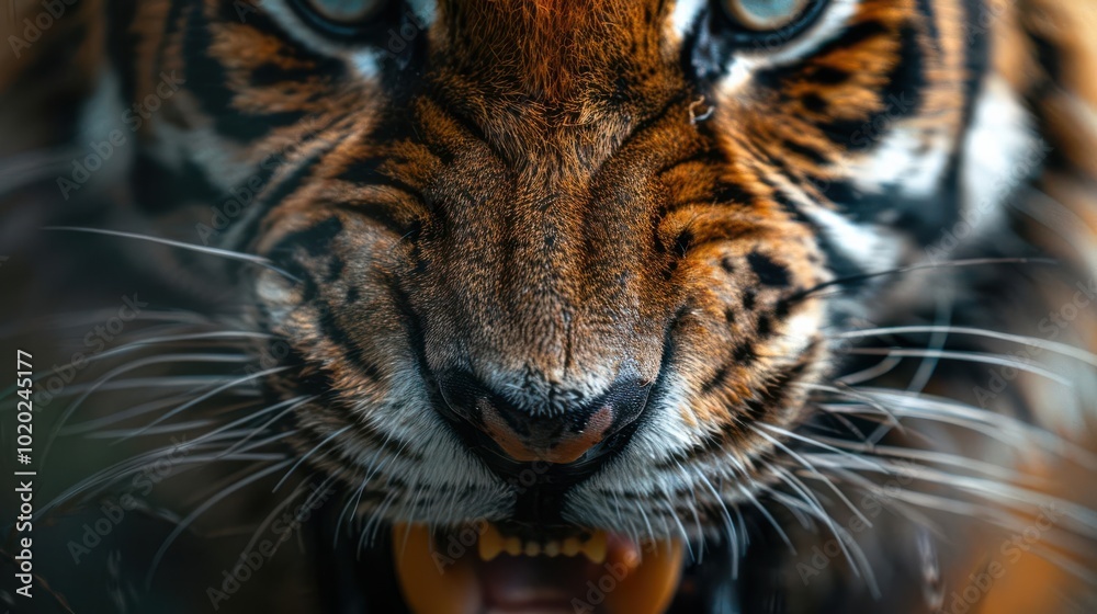 Obraz premium Detailed image of a wildlife conservation area with protected species ultra-high detail