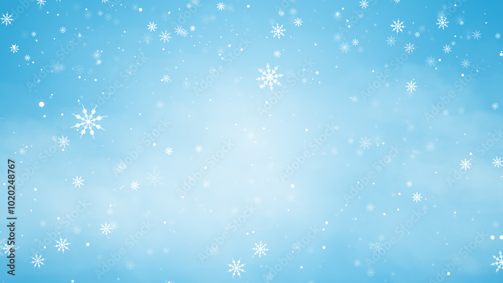 snow flakes fall on blue sky background,white snow flakes flying ,happy new year and merry Christmas holiday design element ,winter snowy sky snow flakes fall on blue sky background,white snow flakes flying ,happy new year and merry Christmas holiday design element ,winter snowy sky