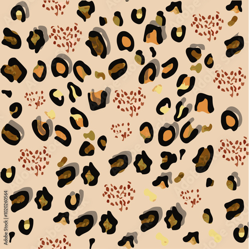 Wallpaper Mural WILD ANIMAL PATTERN VECTOR DESIGNS CARPET FABRIC TEXTILE VECTOR PATTERN Torontodigital.ca
