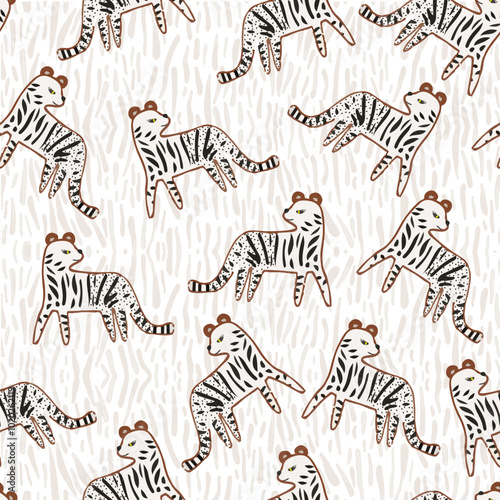 Wallpaper Mural animal patterns trend vector pattern work Torontodigital.ca