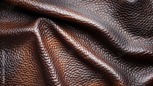 Rugged Vintage Brown Leather Texture, showcasing deep, rich tones, a weathered surface, ideal for adding a touch of bold elegance to various design projects.