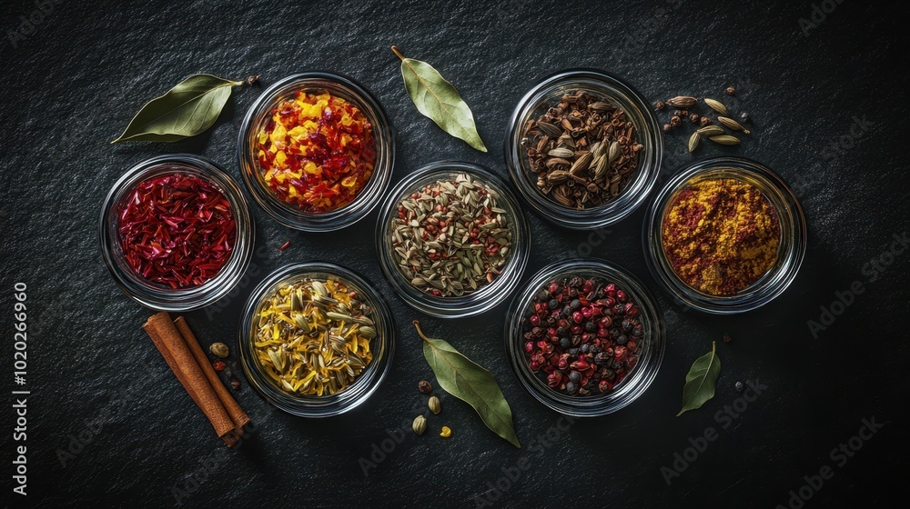 The Assortment of Spices The Assortment of Spices