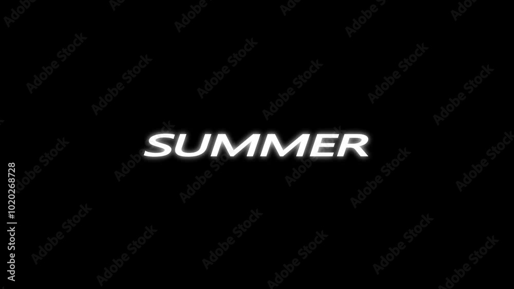 Abstract text animation. Abstract text animation.