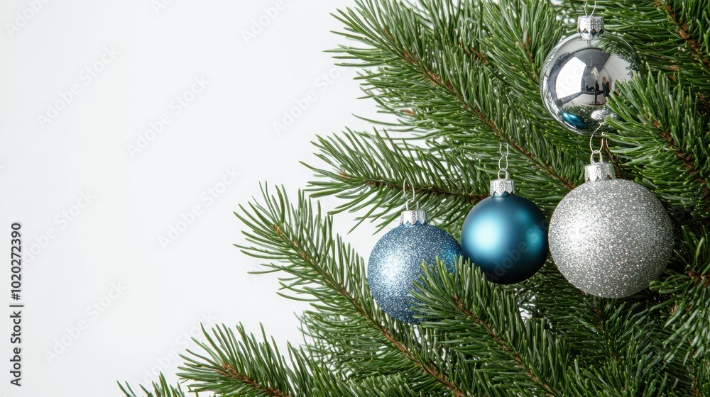 The Christmas Tree with Ornaments The Christmas Tree with Ornaments