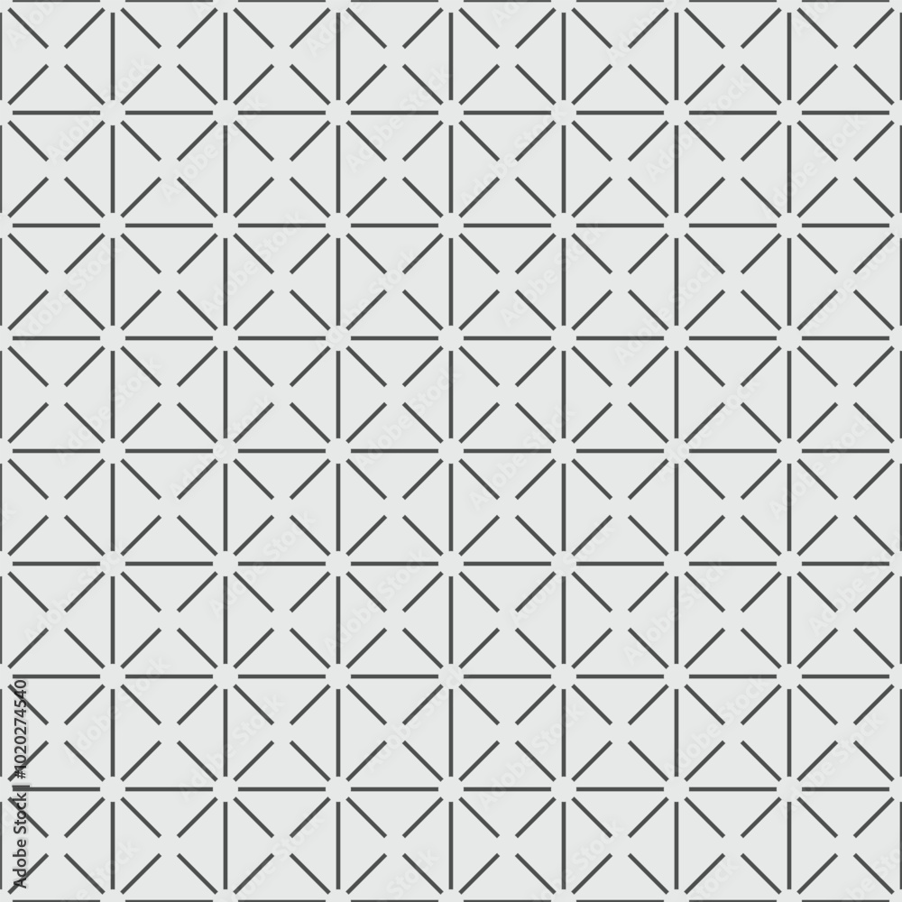 Seamless pattern with black white lines. Op art background. Industrial technologic texture. Vector illustration