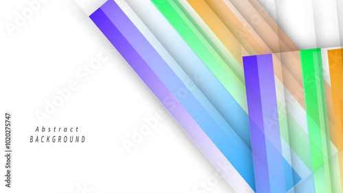 Abstract background features colorful, layered geometric lines creating a modern and visually appealing design perfect for various projects