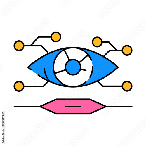 future focused tech enthusiast line icon vector. future focused tech enthusiast sign. isolated symbol illustration