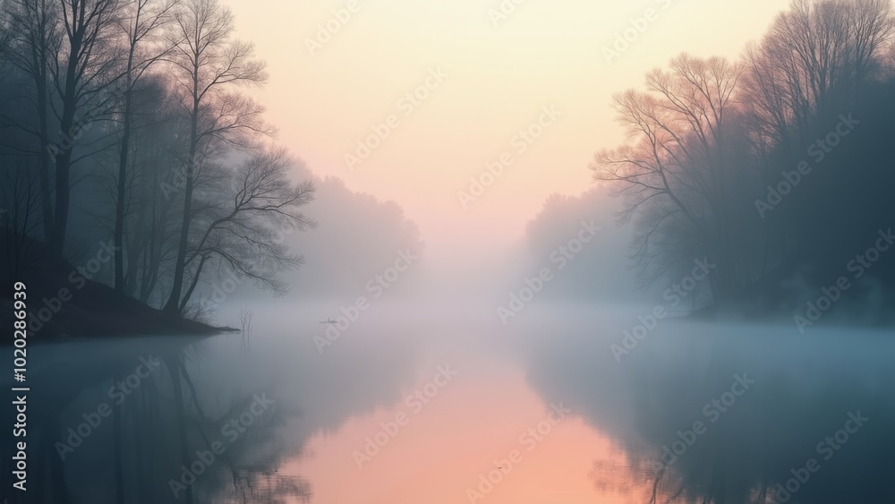 Generative, AI, a serene lake surrounded by tall pine trees, mountains in the background, and a clear blue sky Generative, AI, a serene lake surrounded by tall pine trees, mountains in the background, and a clear blue sky