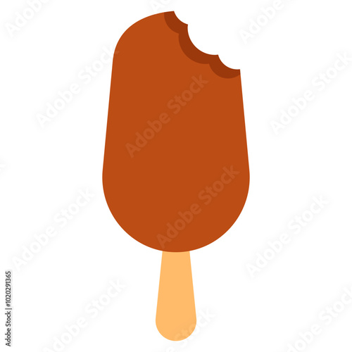 chocolate cream bitten