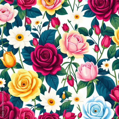 seamless floral pattern 