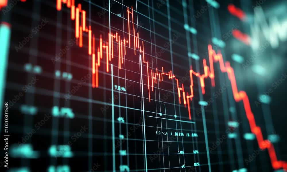 forex market chart with digital graph forex market chart with digital graph