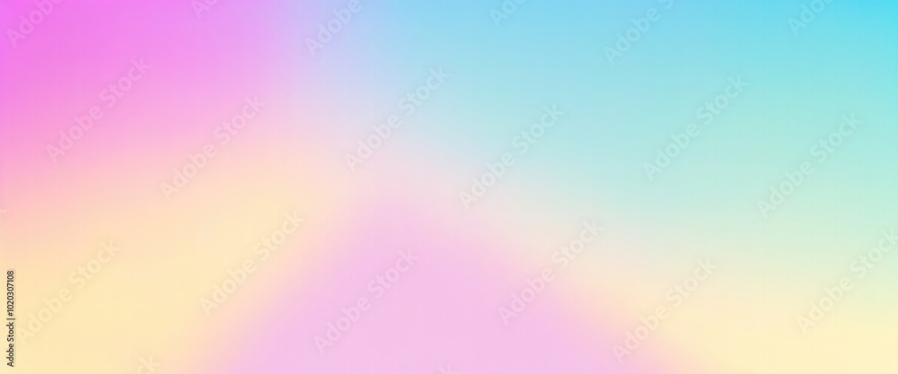Obraz premium Fuzzy Pink blue yellow background gradient