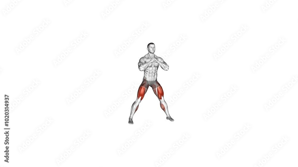 side squat anatomy exercise motion graphic muscle highlight workout fitness illustration video uhd 4k side squat anatomy exercise motion graphic muscle highlight workout fitness illustration video uhd 4k