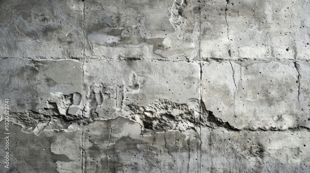Weathered Concrete Wall Texture: Industrial Background Weathered Concrete Wall Texture: Industrial Background