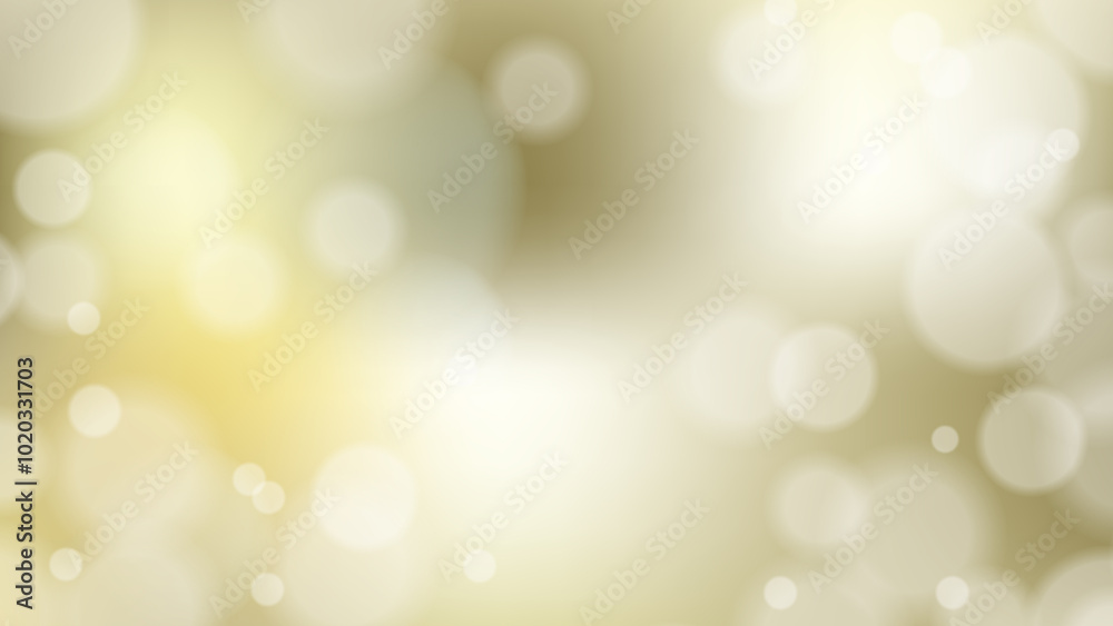 Fototapeta premium Pastel Bokeh Background with Soft Light Circles