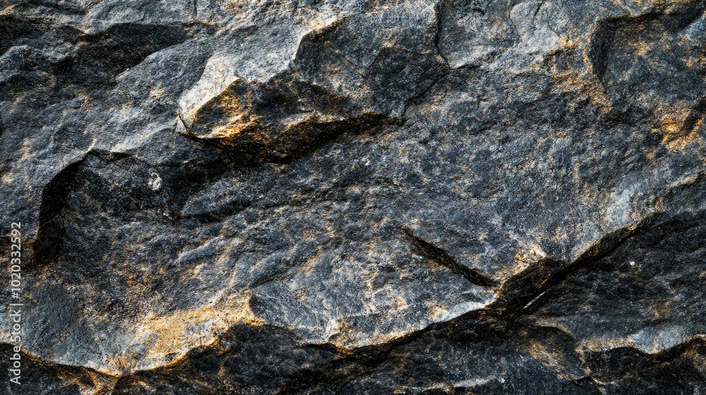 Rough black stone texture with natural lines Rough black stone texture with natural lines