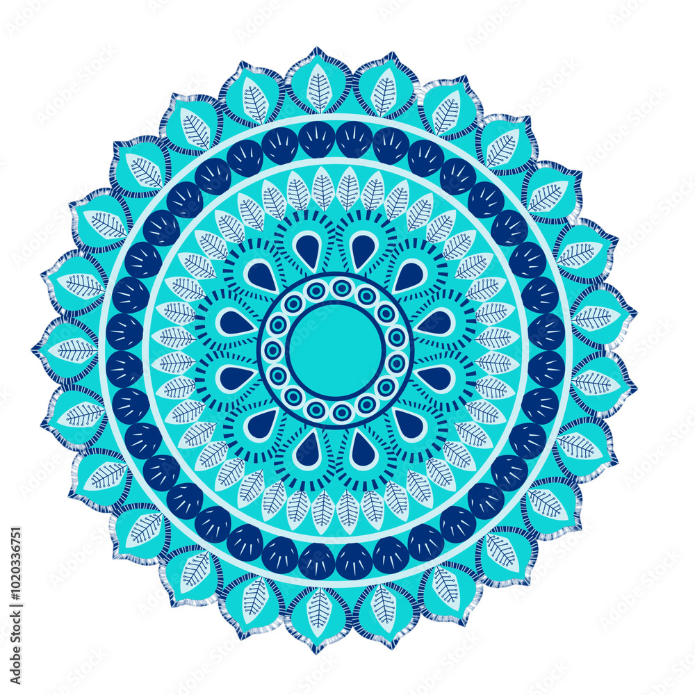 Colourful mandala background animation design Colourful mandala background animation design