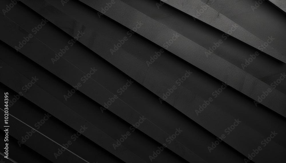 Obraz premium Black Diagonal Stripes with Textured Surface