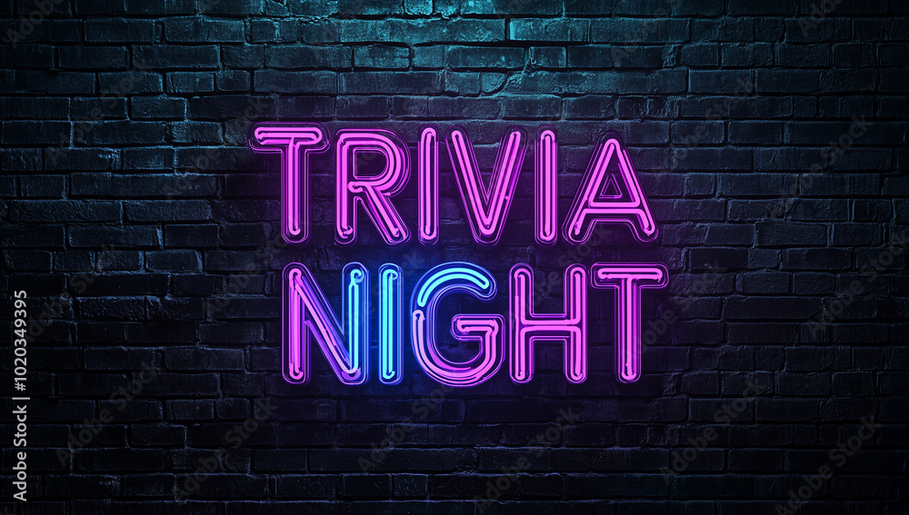 A neon sign reading