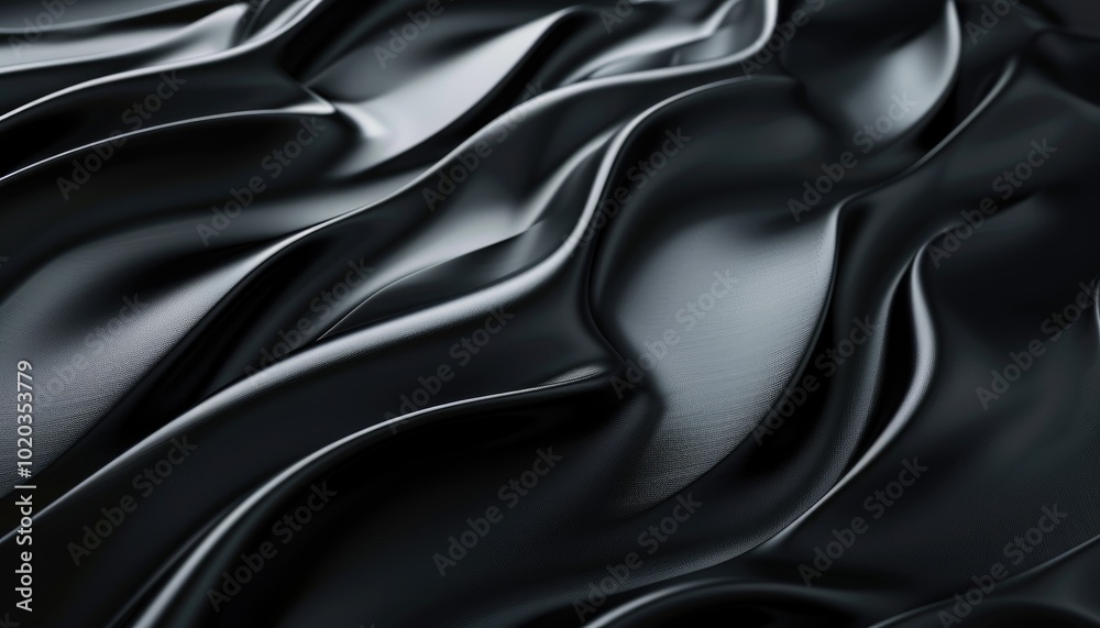 Abstract Dark Wavy Texture of Fabric Abstract Dark Wavy Texture of Fabric