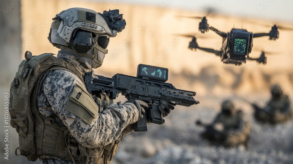 Next-gen combat systems: Smart weaponry, autonomous drones, and AI-driven technology for enhanced military strategies Next-gen combat systems: Smart weaponry, autonomous drones, and AI-driven technology for enhanced military strategies