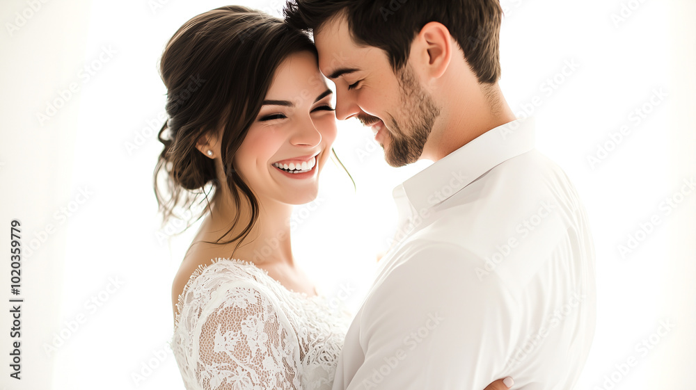 Smiling Couple Together Smiling Couple Together