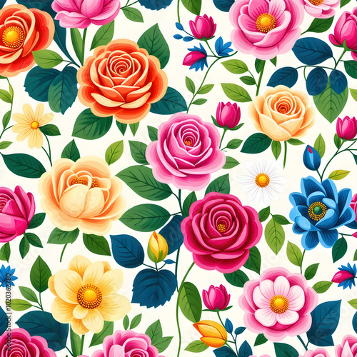 seamless floral pattern 