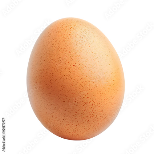 Egg isolated on white background