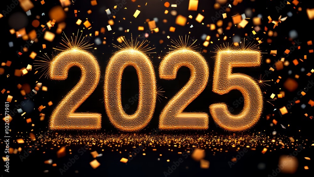 Bright, Happy New Year 2025 Designs Bright, Happy New Year 2025 Designs