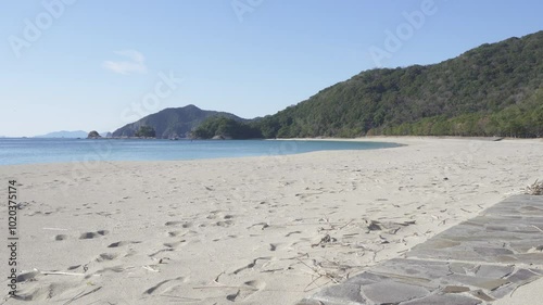 下阿蘇ビーチの風景（延岡市）