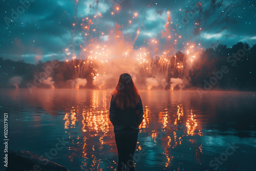 Fireworks by the Water