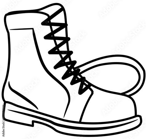 shoe sandal outline