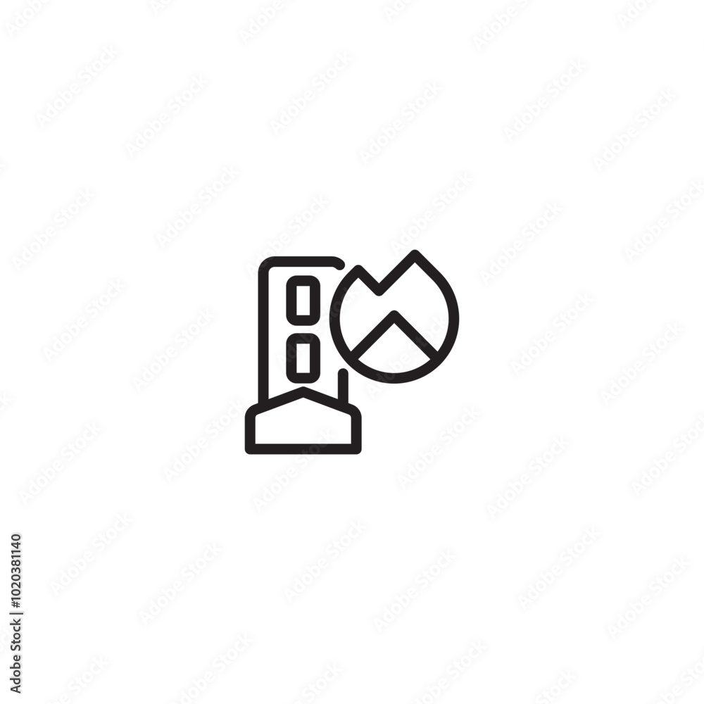 Building fire icon. Structure fire symbol. Building in flames. Structure engulfed in flames. Simple line art building fire. Building fire icon. Structure fire symbol. Building in flames. Structure engulfed in flames. Simple line art building fire.