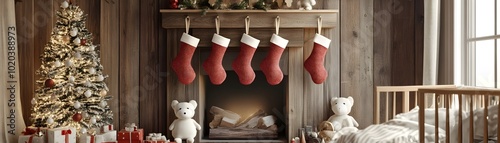 Cozy Rustic Wooden Nursery ...